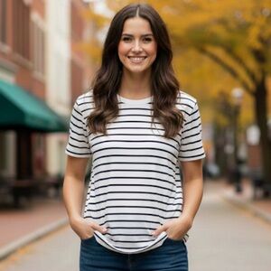3/$30 - REITMANS Women's Striped Tee